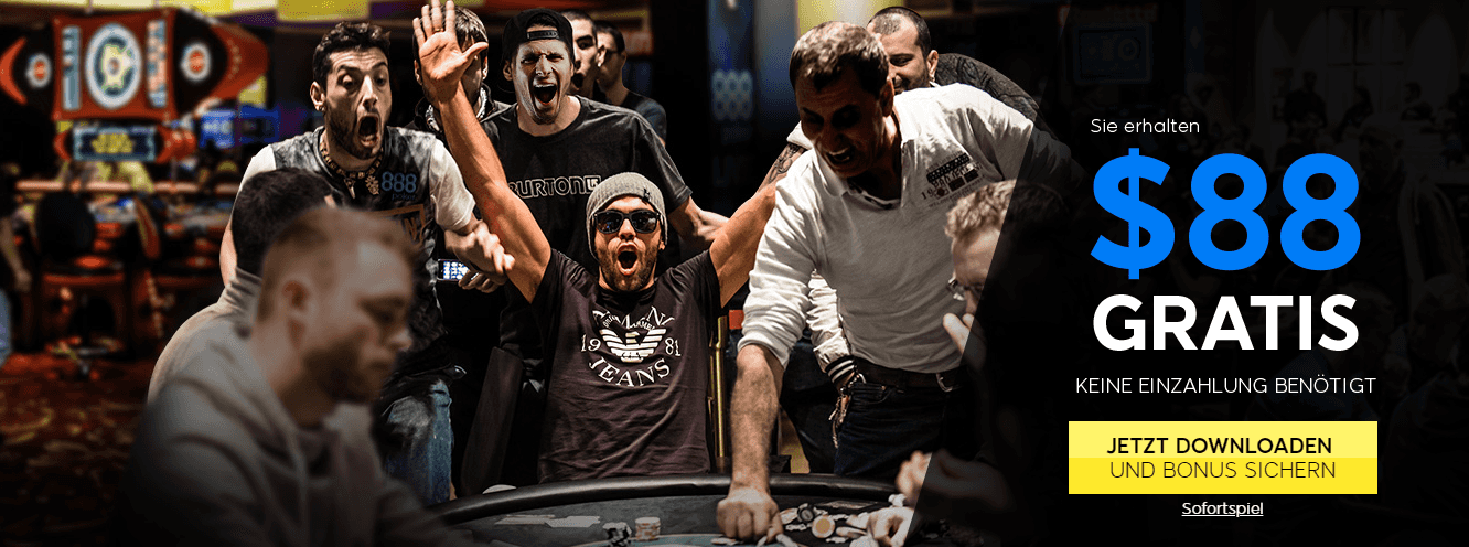 888poker Bonusangebot für alle Neukunden – Die $88 No Deposit Promotion