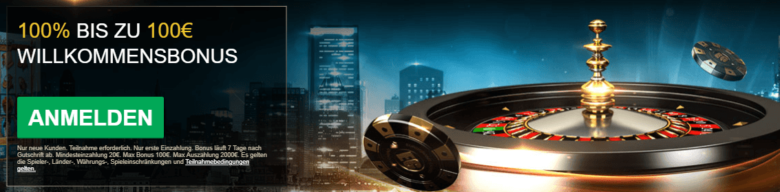 Das doppelte Willkommensangebot im EuroGrand Casino – 100% Bonus und 100 Freispiele