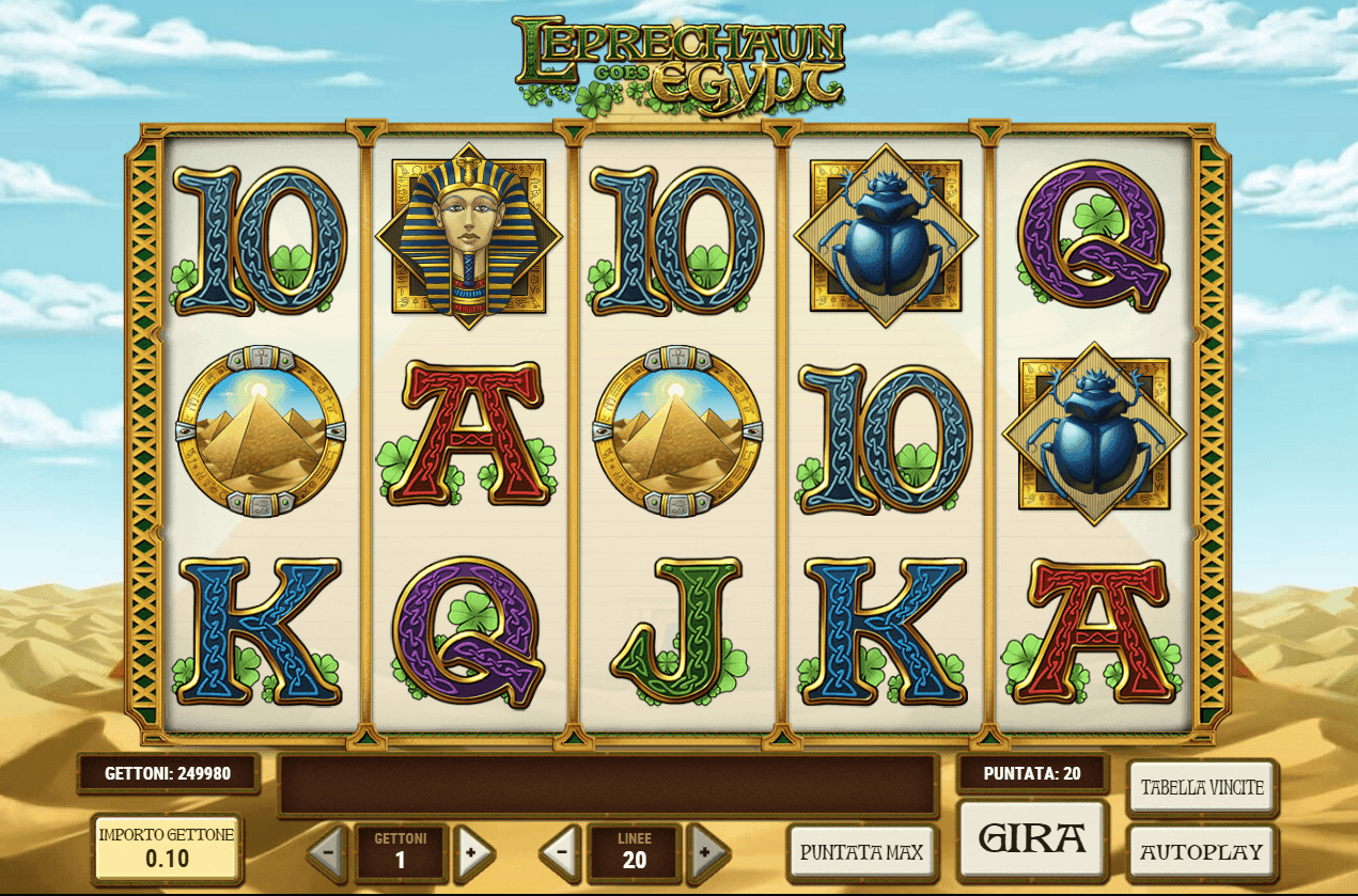 Leprechaun goes Egypt