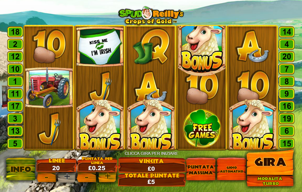 Spiele Spud OReillyS Crops Of Gold - Video Slots Online Spiele Spud OReillyS Crops Of Gold - Video Slots Online
