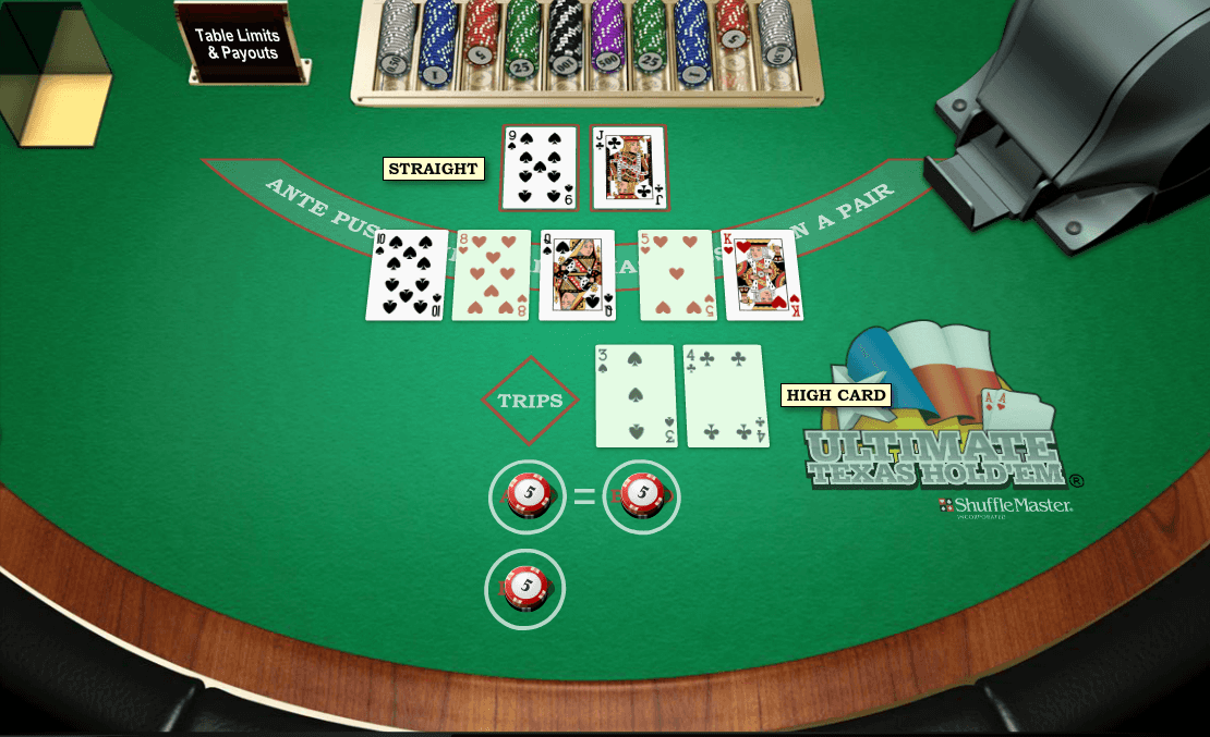 free play ultimate texas holdem poker online