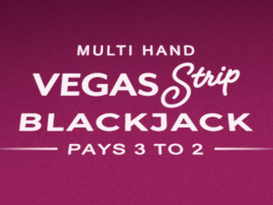 Multi Hand Vegas Strip Blackjack Demo