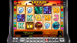 Safari Heat by Novomatic - Screenshot 4