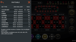 Golden Chip Roulette - Screenshot 2