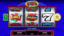 Triple Red Hot 777 - Screenshot 5