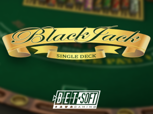 Single Deck Blackjack by Betsoft Single Deck Blackjack by Betsoft Demo