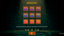 Curse of the Pharaoh Bonus Buy Slot - Screenshot 3
