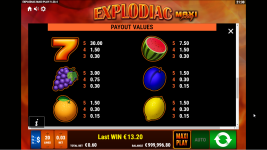 Explodiac MAXI play - Screenshot 2
