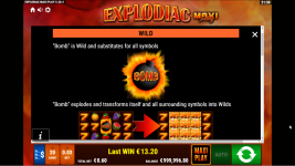 Explodiac MAXI play - Screenshot 3