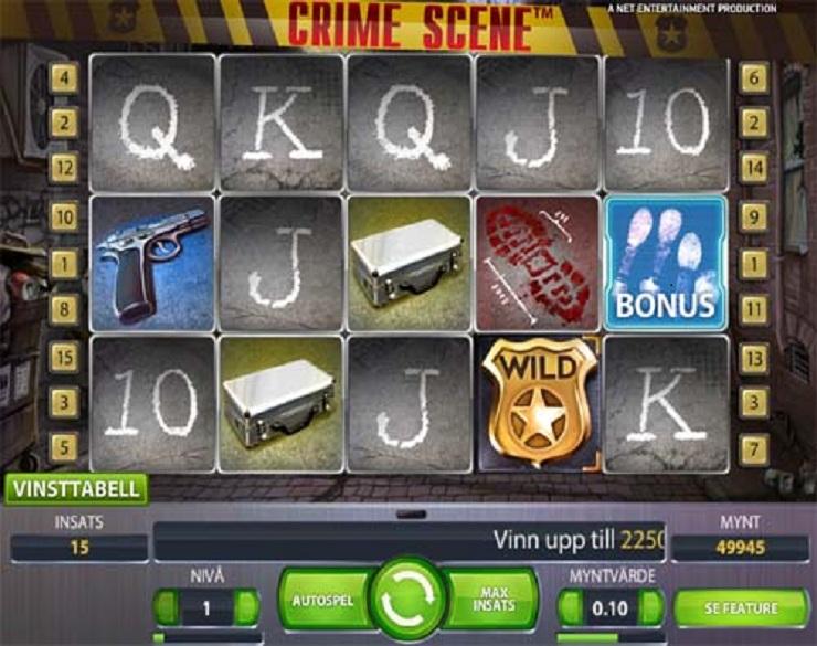 Crime Scene spielautomaten kostenlos