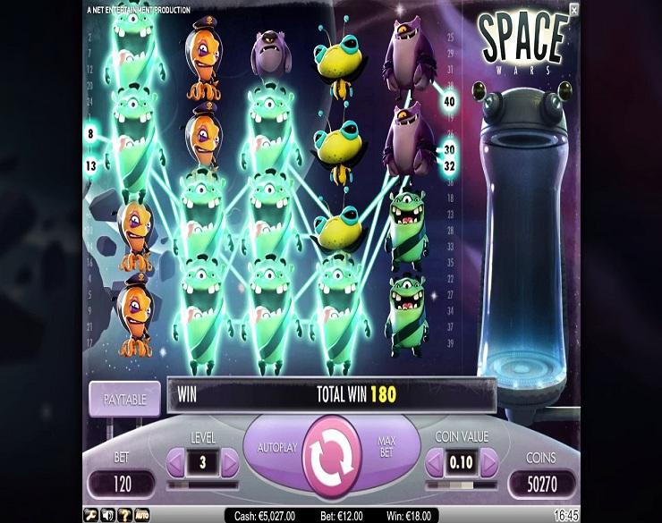 Space Wars spielautomaten kostenlos