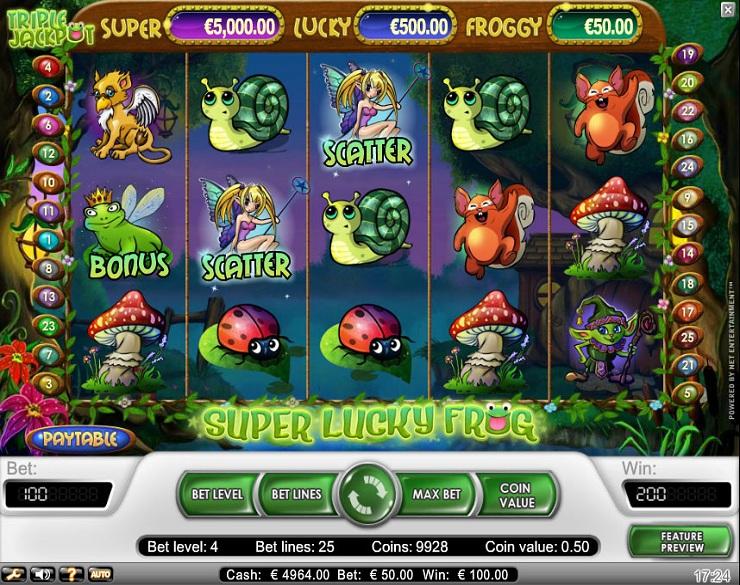 Super Lucky Frog spielautomaten kostenlos