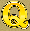 Mega Moolah kostenlos Slot - symbol Q