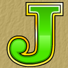 Mega Moolah kostenlos Slot - symbol J