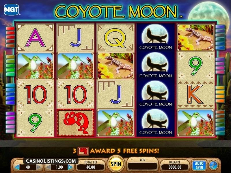 Coyote Moon automatenspiele