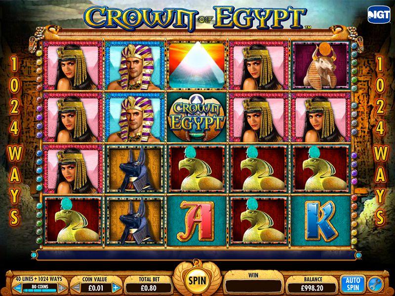 Crown of Egypt automatenspiele