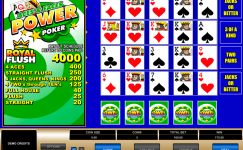 Aces and Faces 4 Play Power Poker Aces and Faces 4 Play Power Poker