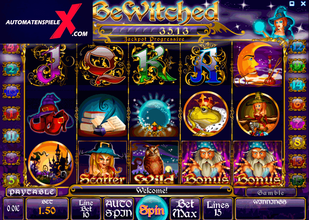 Bewitched игровой автомат онлайн казино vulcan 24 доступ к сайту