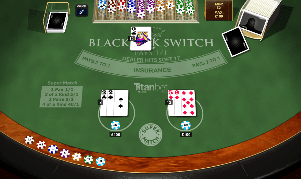 play blackjack switch