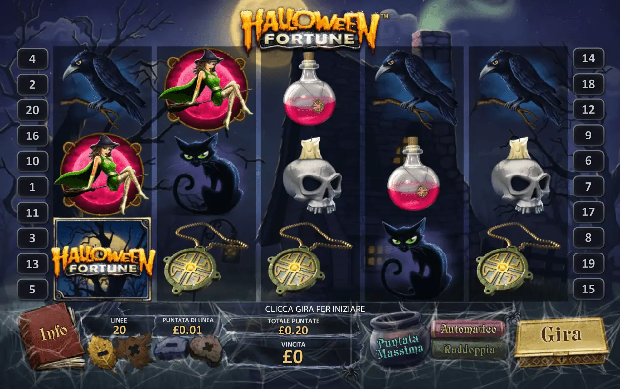 Halloween Fortune automaten spielen
