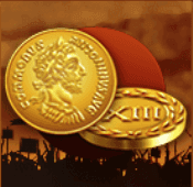 Roman Legion Slot Online spielen Goldene Münzen symbol