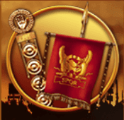 Roman Legion Slot Online spielen Flagge der Legion symbol