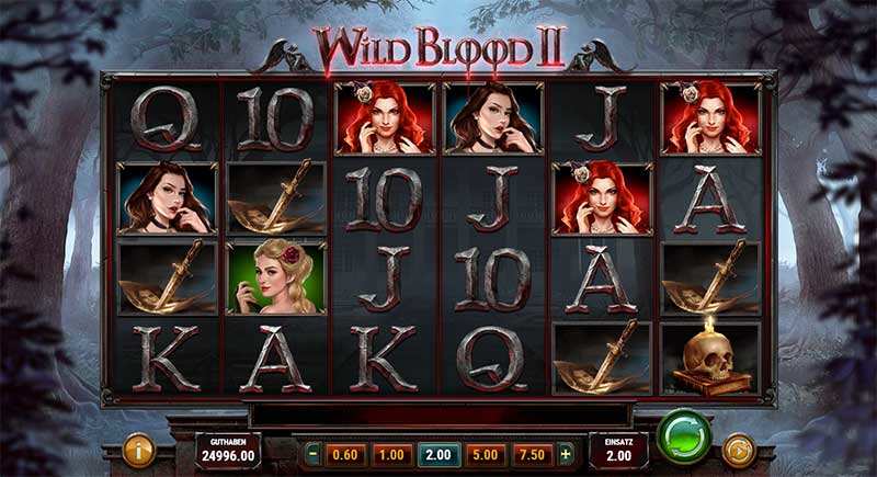 ▷ Wild Blood 2 kostenlos spielen ohne Anmeldung ▷ Demo Slot Online